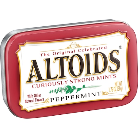 ALTOIDS Altoids Single Peppermints 1.76 oz. Box, PK144 255751